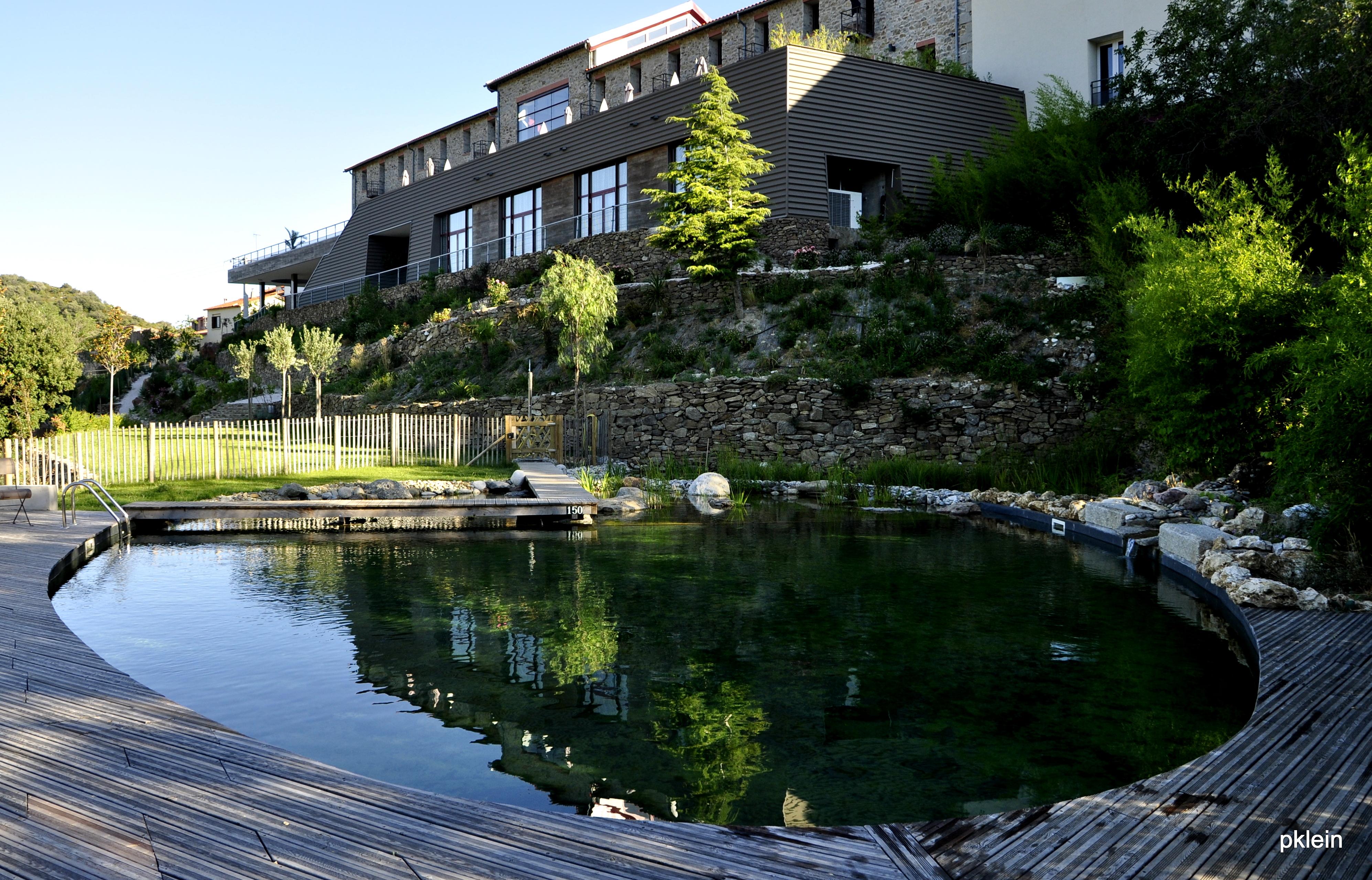 Domaine Riberach - Restaurant Etoile - Spa - Piscine Naturelle - Vignoble Bio Bélesta Exteriér fotografie